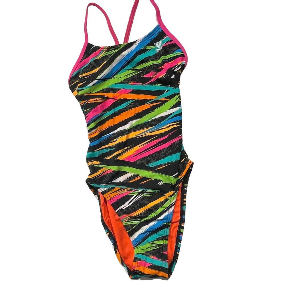 NWOT TRY Ravana Trinity Fit 3 Straps Swimsuit Size 26/2